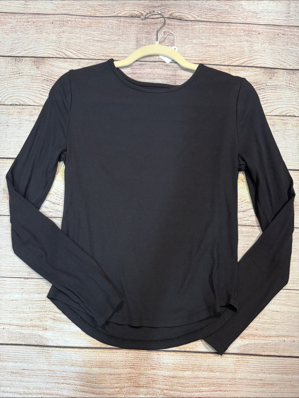 Loft Lou & Grey black ribbed top